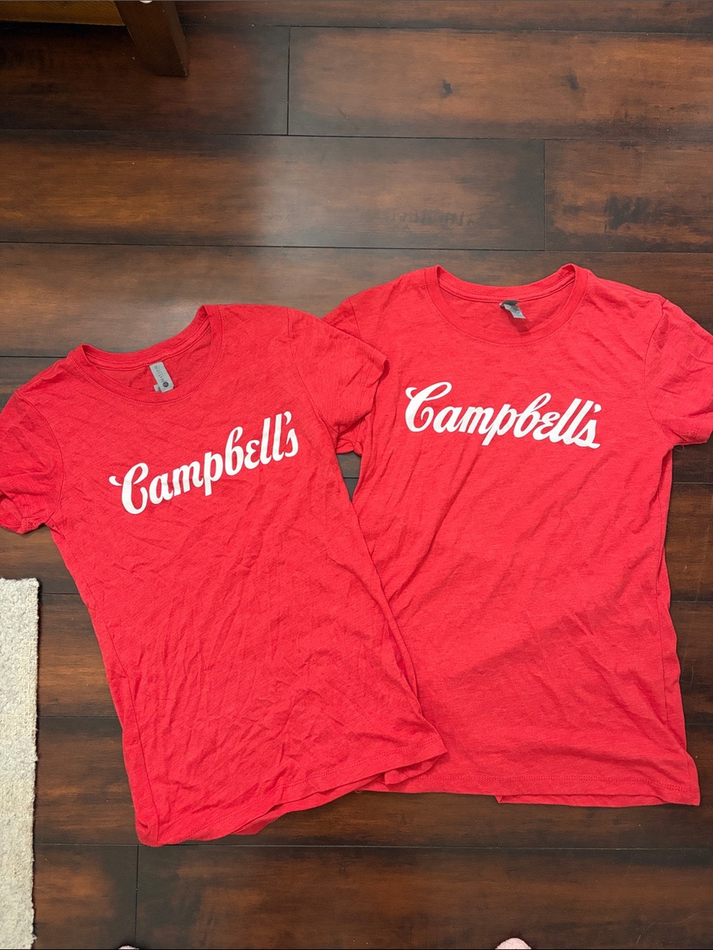 BUNDLE 2 Campbell's Red Logo Tee Shirts